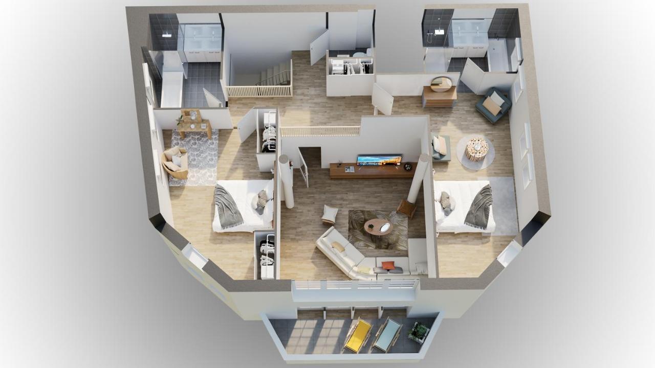 La Cle De Quentovic ◎ Duplex De 150 M2 ◎ Standing Apartamento Le Touquet Exterior foto